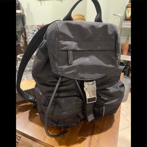 Authentic MCM black back pack  excellent condition